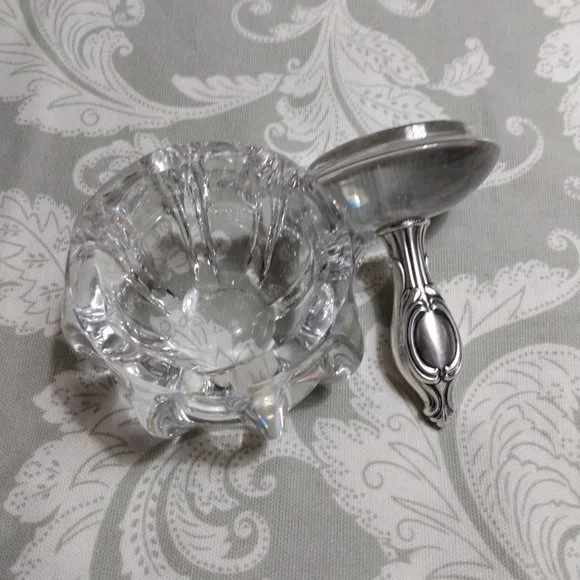 International Sterling Crystal Vanity Jar - Picture 9 of 14
